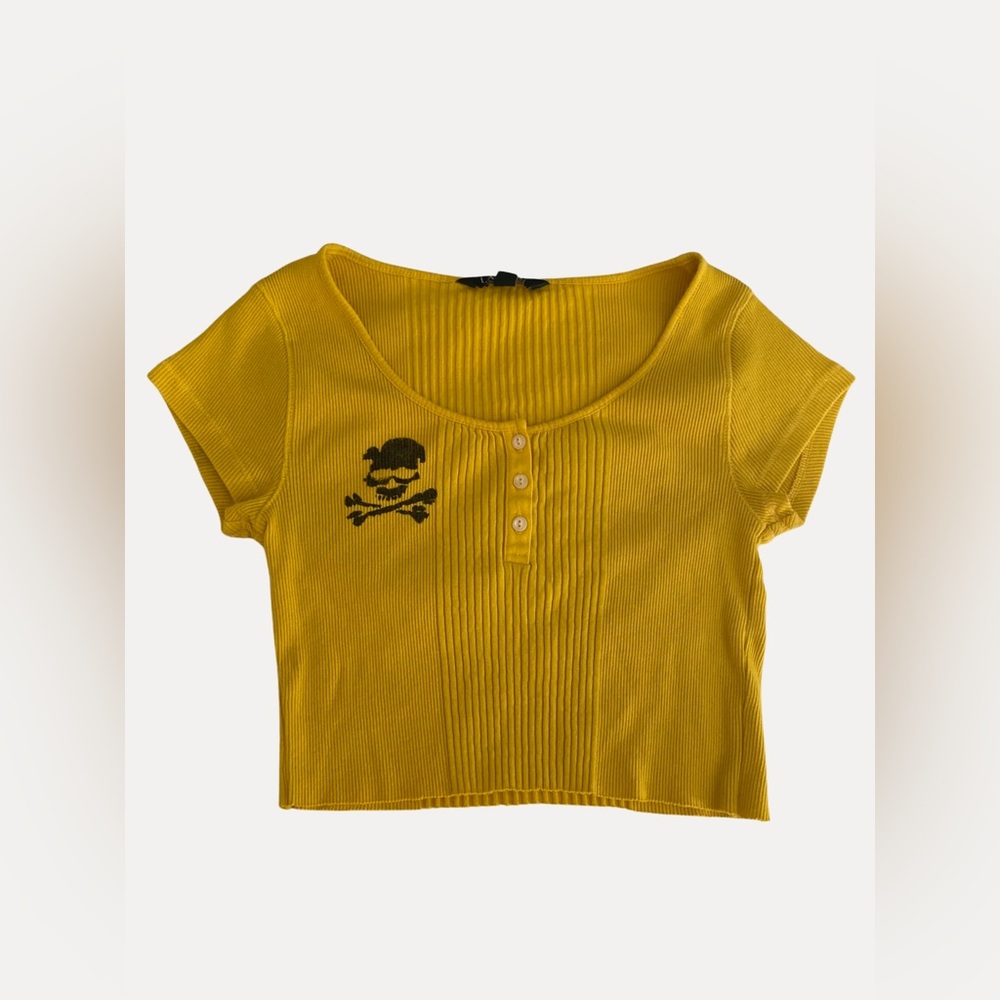 Ralph Lauren Skull top, size S